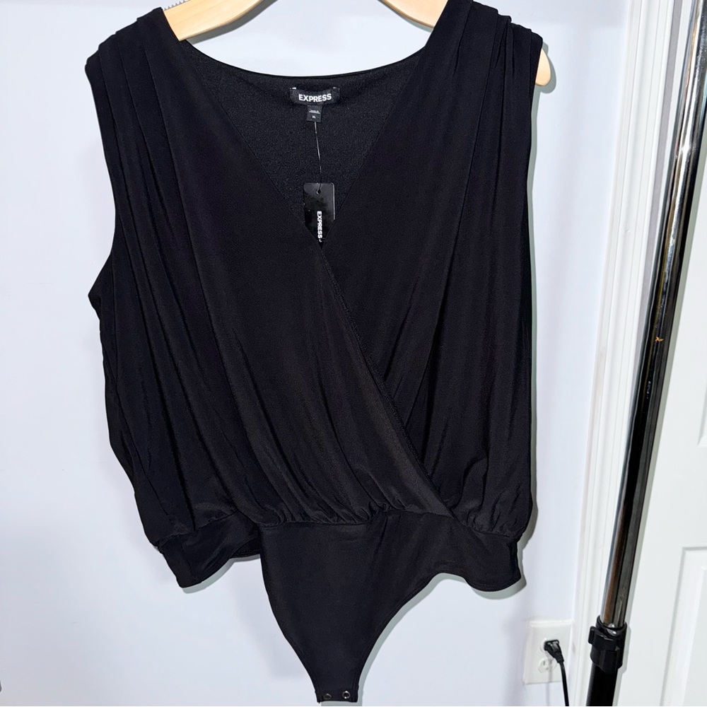 Express Black Bodysuit NWT